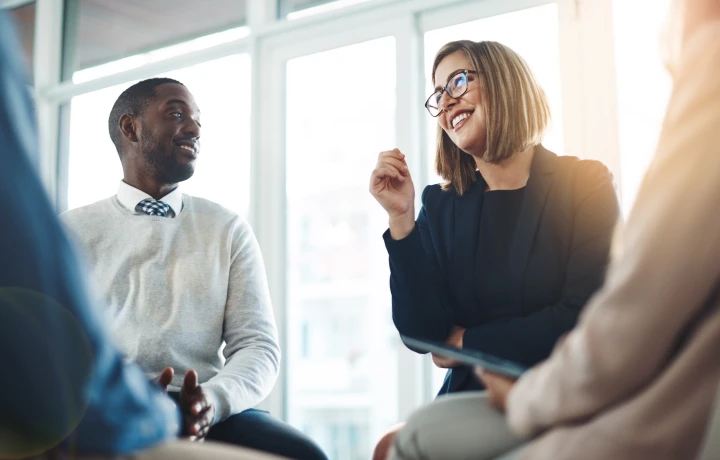 An image depicting a workforce development session