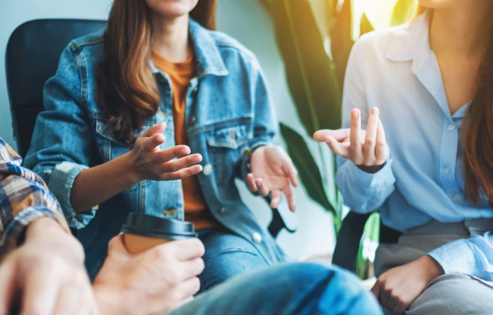 An image depicting a training in session